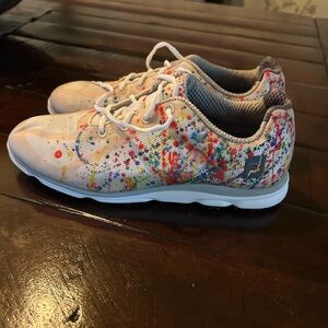 Colorful FootJoy golf shoes